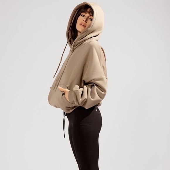 POPFLEX Pullover Cloud Hood - Milk Tea - Picture 3 of 8